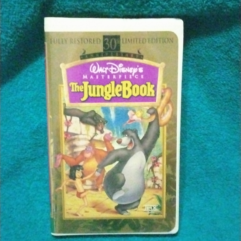 The Jungle Book 30th Anniversary Limited Addition VHS